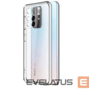 Чехол на заднюю панель Evelatus Xiaomi Redmi 10 Military Shockproof Silicone Case TPU Transparent
