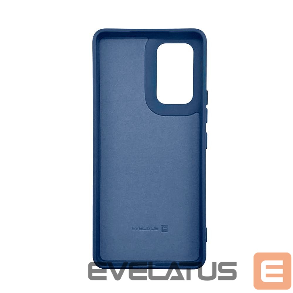 Чехол на заднюю панель Evelatus Samsung Galaxy A03s Nano Silicone Case Soft Touch TPU Midnight Blue