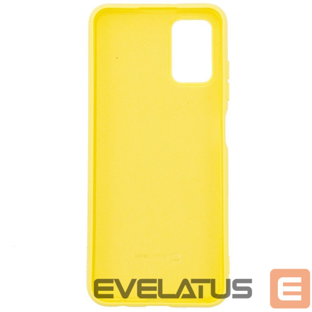 Чехол на заднюю панель Evelatus Samsung Galaxy A03s Soft Touch Silicone Case Yellow