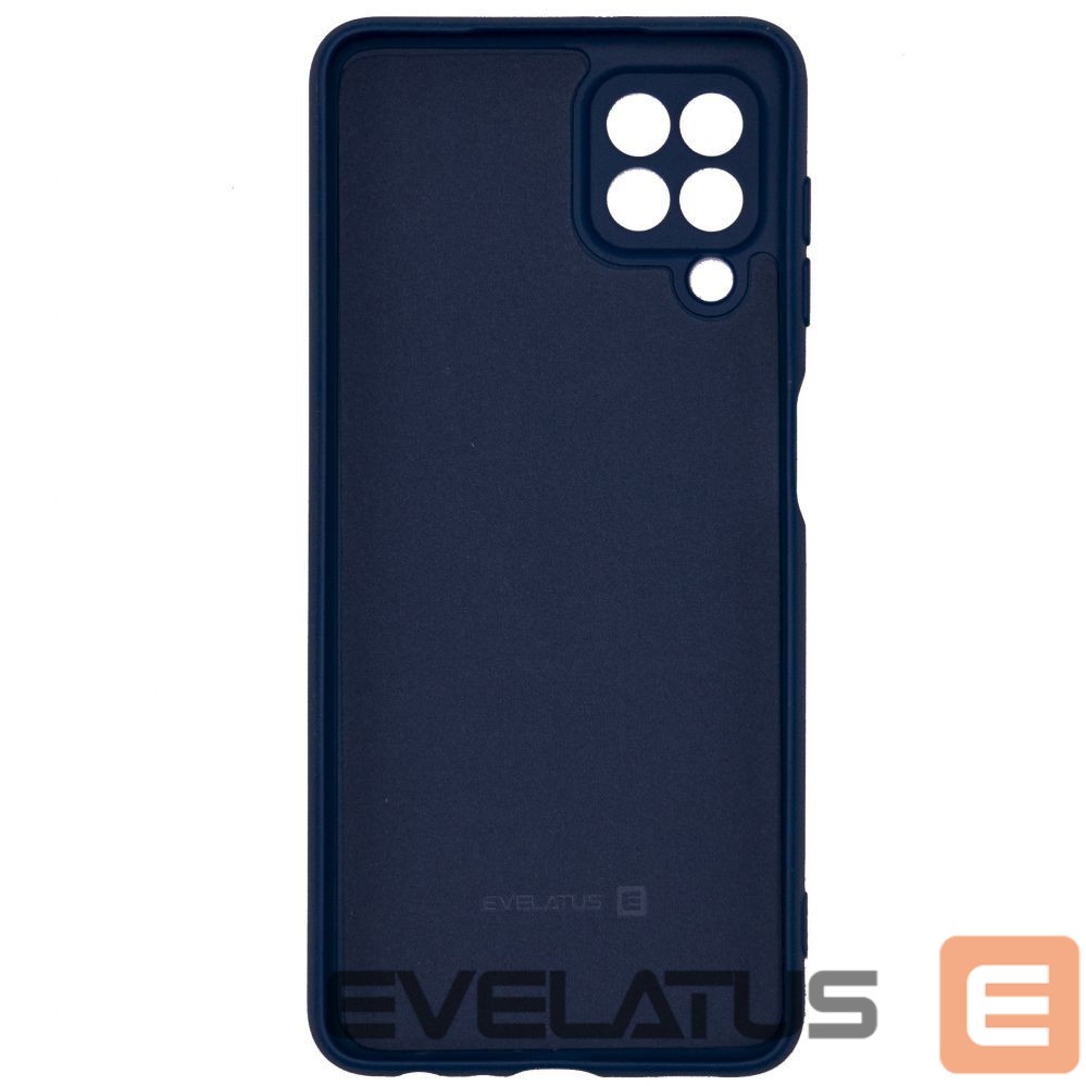 Чехол на заднюю панель Evelatus Samsung Galaxy A22 4G Nano Silicone Case Soft Touch TPU Navy Blue