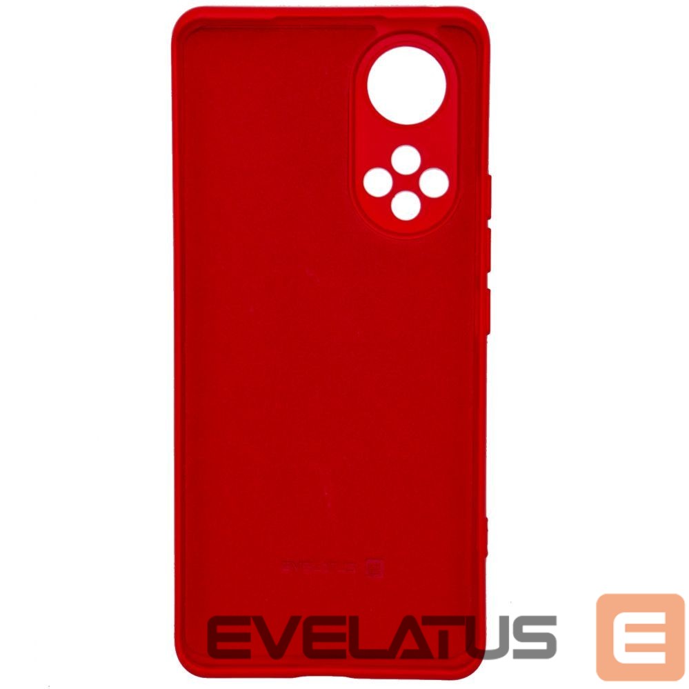 Чехол на заднюю панель Evelatus Huawei Nova 9 Nano Silicone Case Soft Touch TPU Red