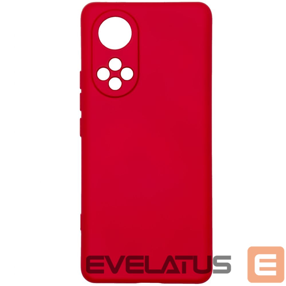 Чехол на заднюю панель Evelatus Huawei Nova 9 Nano Silicone Case Soft Touch TPU Red