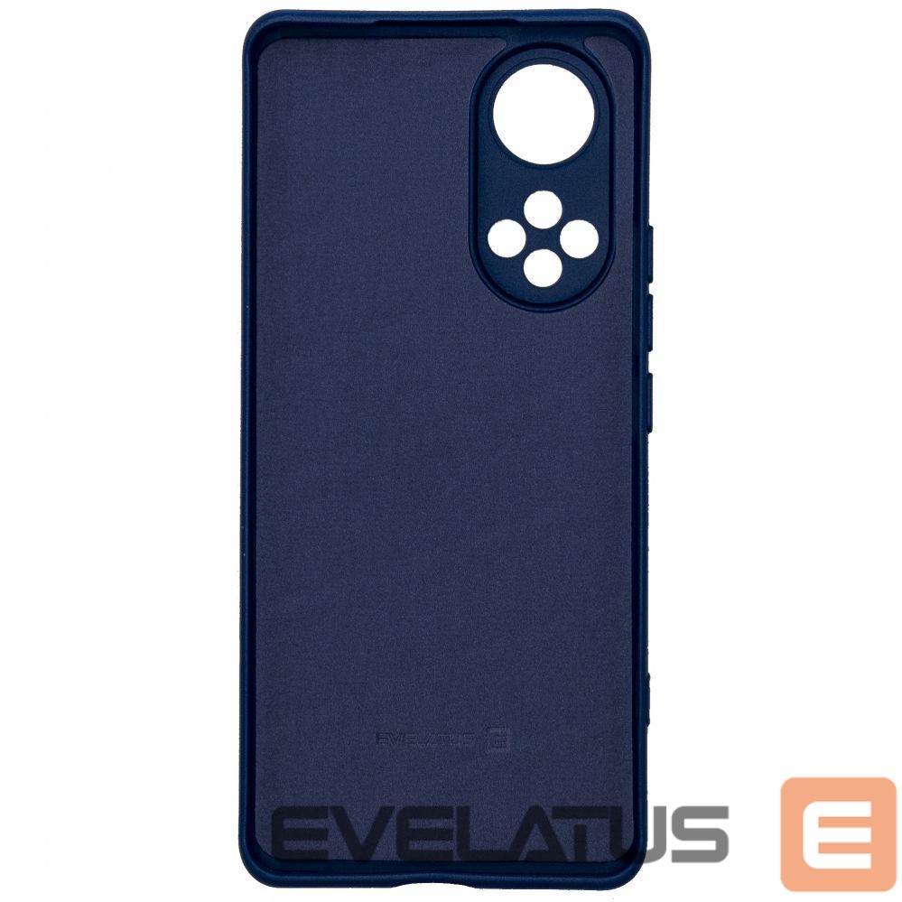 Чехол на заднюю панель Evelatus Huawei Nova 9 Nano Silicone Case Soft Touch TPU Navy Blue