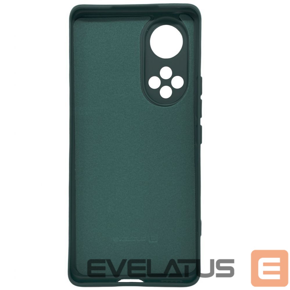 Чехол на заднюю панель Evelatus Huawei Nova 9 Nano Silicone Case Soft Touch TPU Dark Green