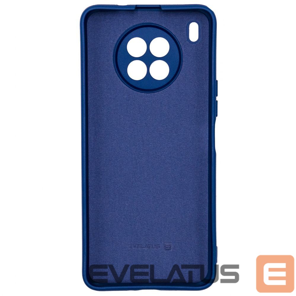 Чехол на заднюю панель Evelatus Huawei Nova 8i Nano Silicone Case Soft Touch TPU Navy Blue