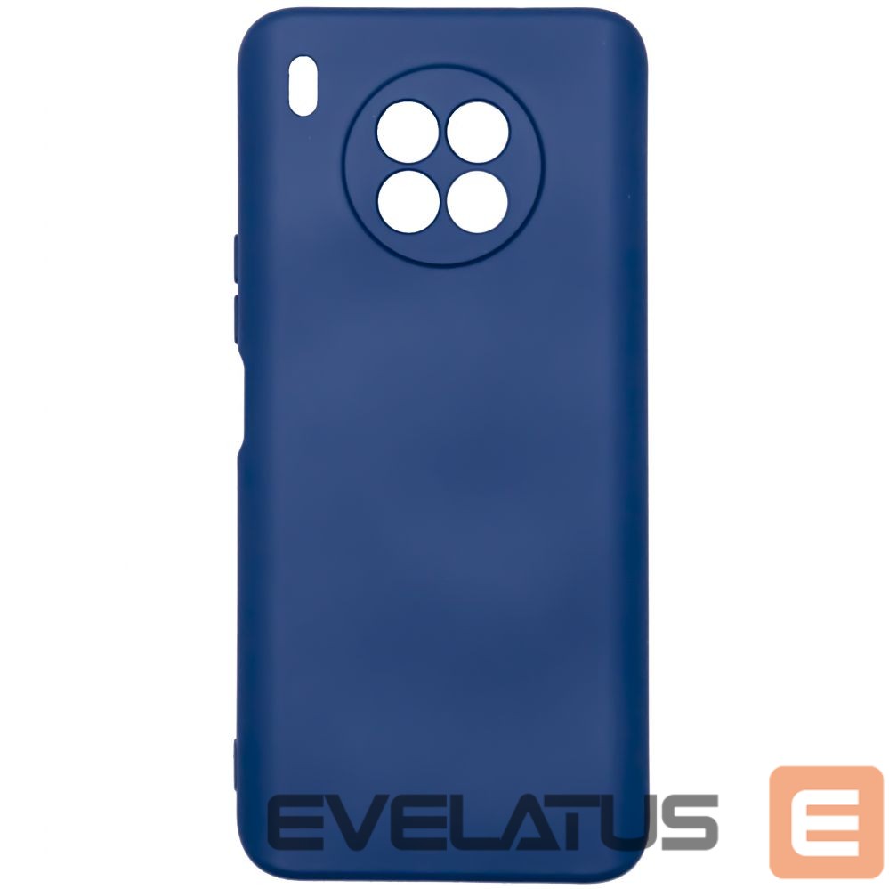 Чехол на заднюю панель Evelatus Huawei Nova 8i Nano Silicone Case Soft Touch TPU Navy Blue