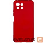 Чехол на заднюю панель Evelatus Xiaomi Mi 11 Lite/11 Lite 5G/11 Lite 5G NE Nano Silicone Case Soft Touch TPU Red
