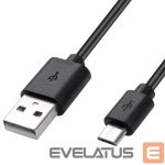 Кабель Evelatus Universal Universal Micro USB Cable Bulk Black