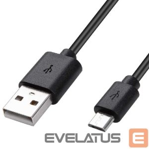 Кабель Evelatus Universal Universal Micro USB Cable Bulk Black