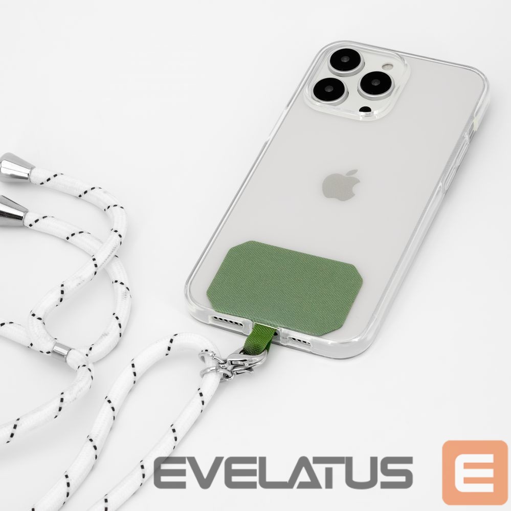 Универсальный держатель (Popsocket) iLike Removable Handsrtap For Strip Green