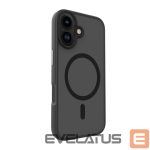 Чехол на заднюю панель Evelatus Apple iPhone 16 Hybird Case With Magsafe PC+TPU Black
