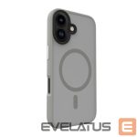 Чехол на заднюю панель Evelatus Apple iPhone 16 Hybird Case With Magsafe PC+TPU Silver