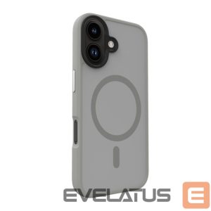 Чехол на заднюю панель Evelatus Apple iPhone 16 Hybird Case With Magsafe PC+TPU Silver