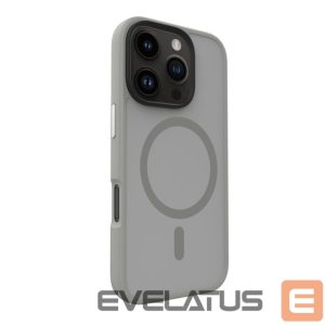 Чехол на заднюю панель Evelatus Apple iPhone 16 Pro Hybird Case With Magsafe PC+TPU Silver