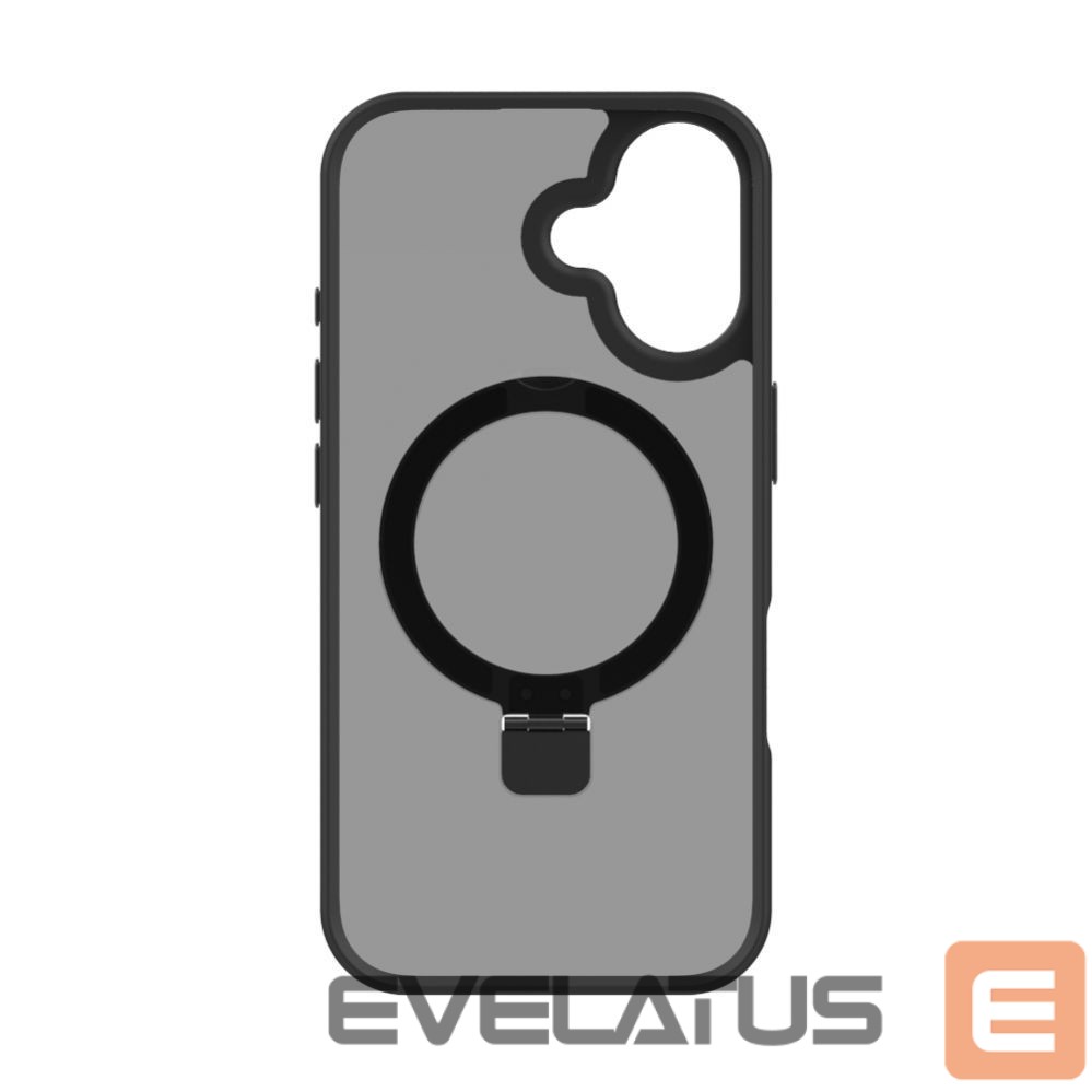 Чехол на заднюю панель Evelatus Apple iPhone 16 Shield Case Magsafe & Stand Matte Black