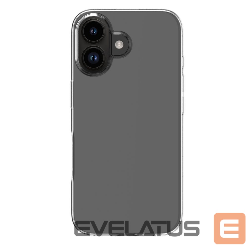 Чехол на заднюю панель Evelatus Apple iPhone 16 Clear Silicone Case 1.5mm TPU Transparent