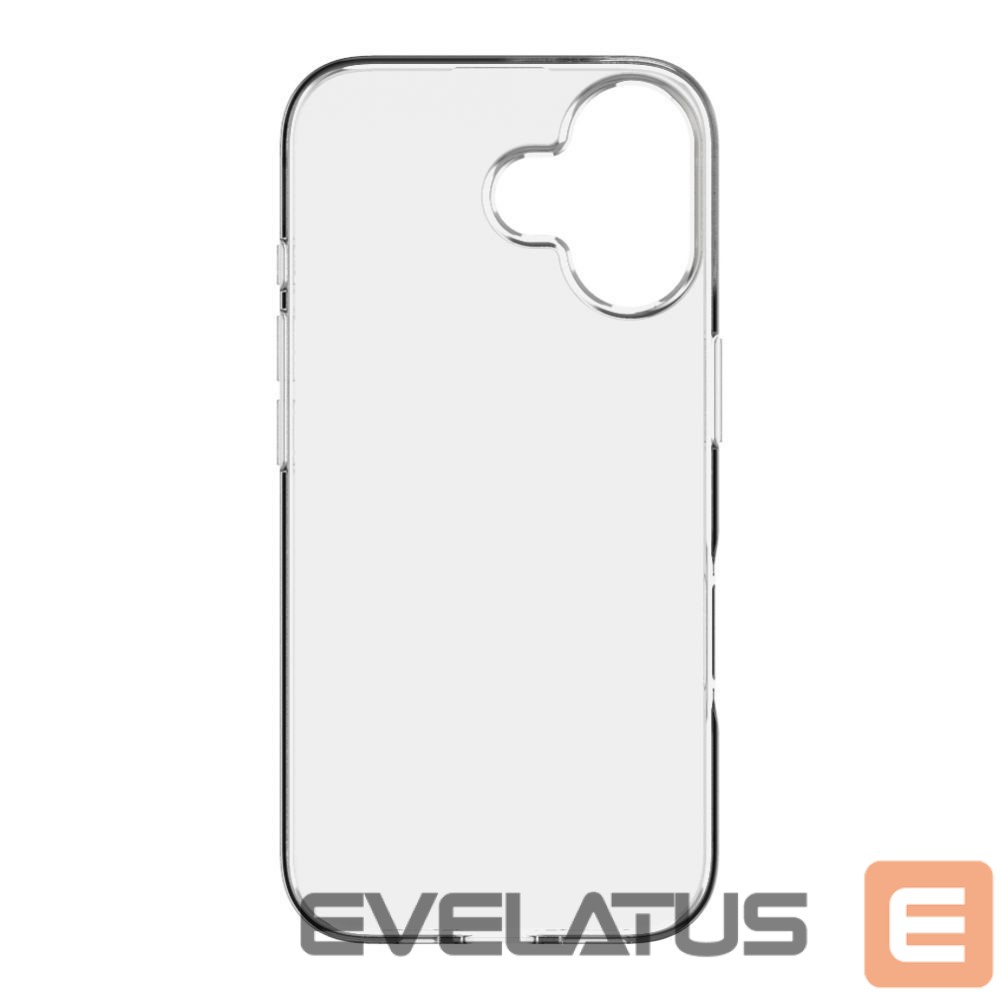 Чехол на заднюю панель Evelatus Apple iPhone 16 Plus Clear Silicone Case 1.5mm TPU Transparent