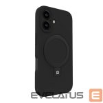 Чехол на заднюю панель Evelatus Apple iPhone 16 Premium Magsafe with Stand Soft Touch Silicone Case Black