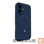 Чехол на заднюю панель Evelatus Apple iPhone 16 Premium Magsafe with Stand Soft Touch Silicone Case Dark Blue