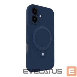 Чехол на заднюю панель Evelatus Apple iPhone 16 Premium Magsafe with Stand Soft Touch Silicone Case Dark Blue