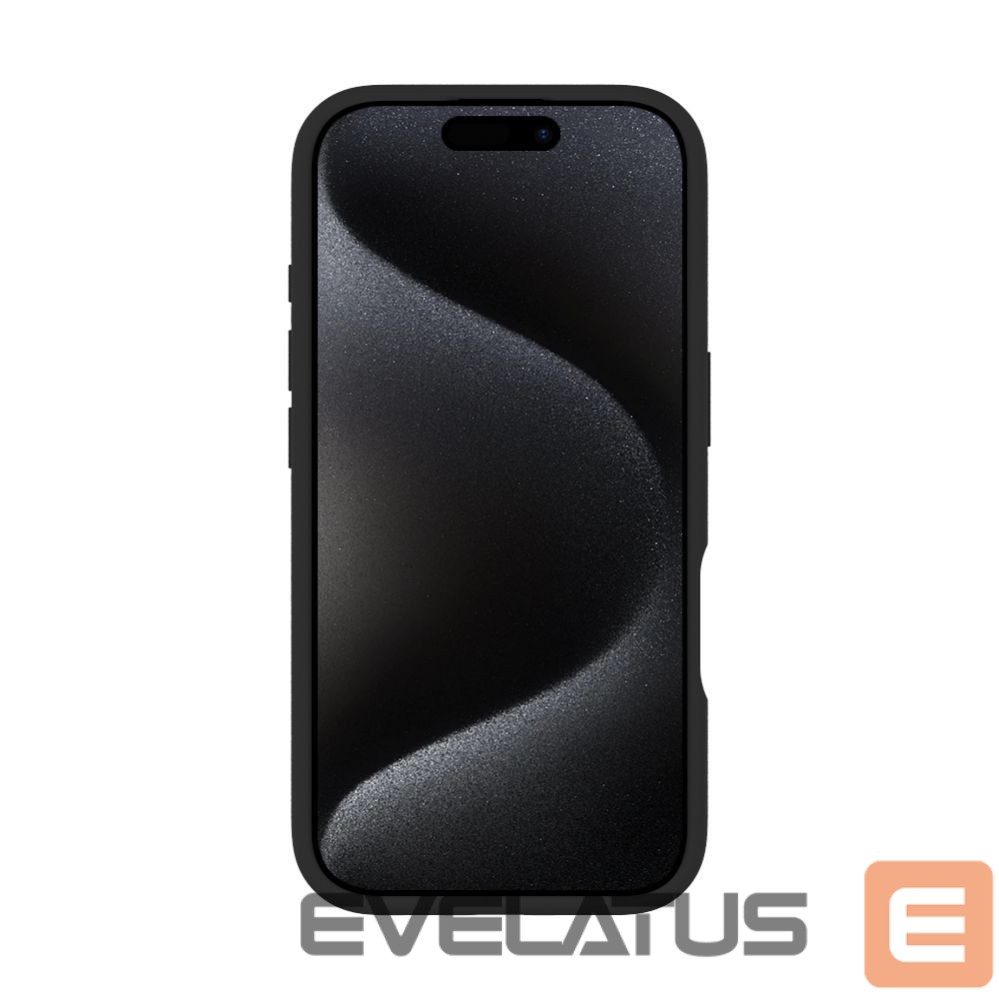 Чехол на заднюю панель Evelatus Apple iPhone 16 Pro Max Premium Magsafe with Stand Soft Touch Silicone Case Black