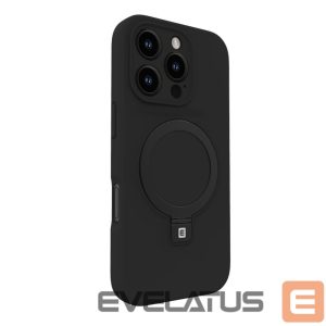 Чехол на заднюю панель Evelatus Apple iPhone 16 Pro Max Premium Magsafe with Stand Soft Touch Silicone Case Black