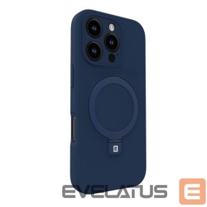 Чехол на заднюю панель Evelatus Apple iPhone 16 Pro Max Premium Magsafe with Stand Soft Touch Silicone Case Dark Blue