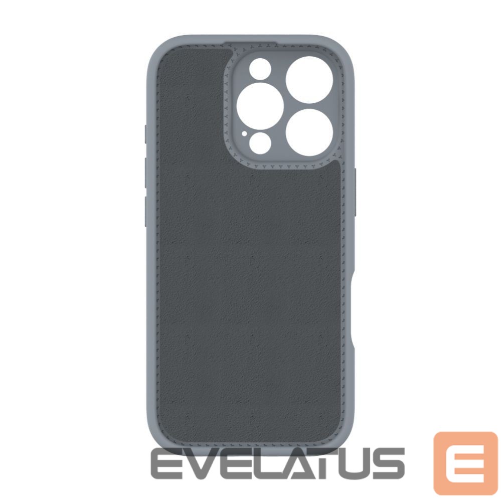 Чехол на заднюю панель Evelatus Apple iPhone 16 Pro Max Premium Magsafe with Stand Soft Touch Silicone Case Silver
