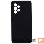Чехол на заднюю панель Evelatus Samsung Galaxy A73 5G Premium Soft Touch Silicone Case Black