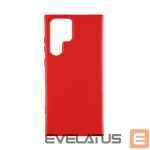 Чехол на заднюю панель Evelatus Samsung Galaxy S22 Ultra Nano Silicone Case Soft Touch TPU Red