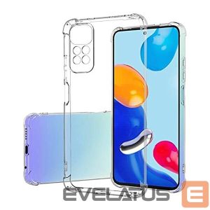 Чехол на заднюю панель Evelatus Xiaomi Redmi Note 11/11S Military Shockproof Silicone Case TPU Transparent