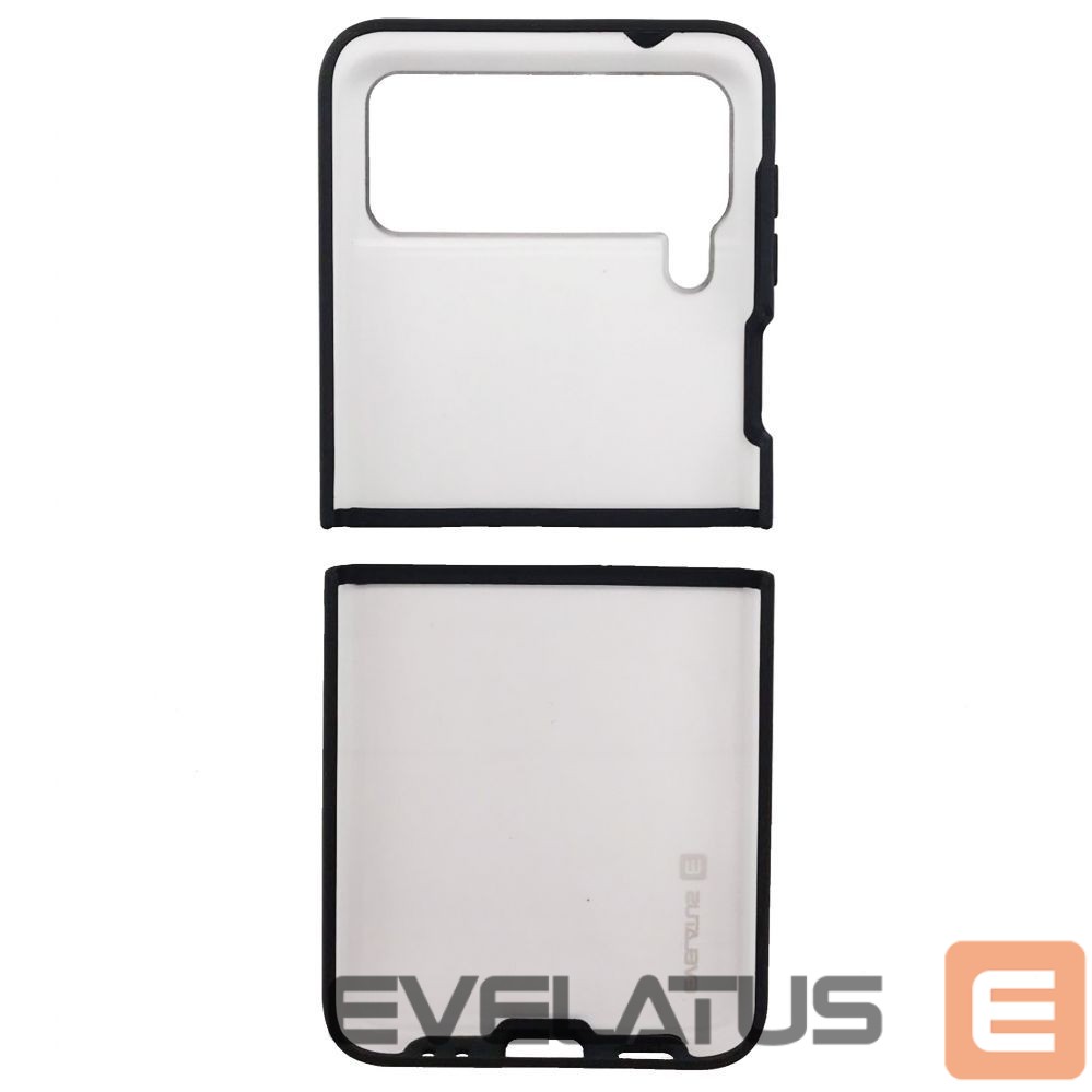 Чехол на заднюю панель Evelatus Samsung Galaxy Z Flip 3 Acrylic Matte Case Black