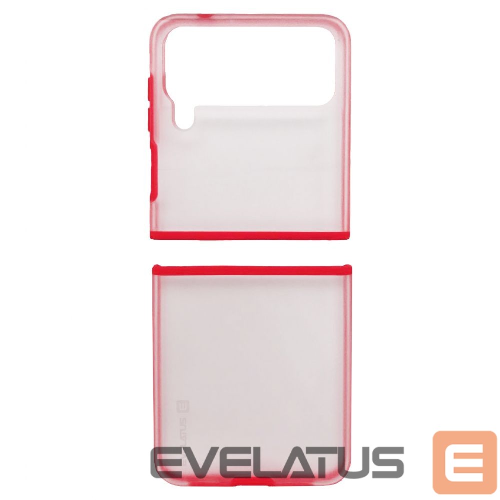 Чехол на заднюю панель Evelatus Samsung Galaxy Z Flip 3 Acrylic Matte Case Red