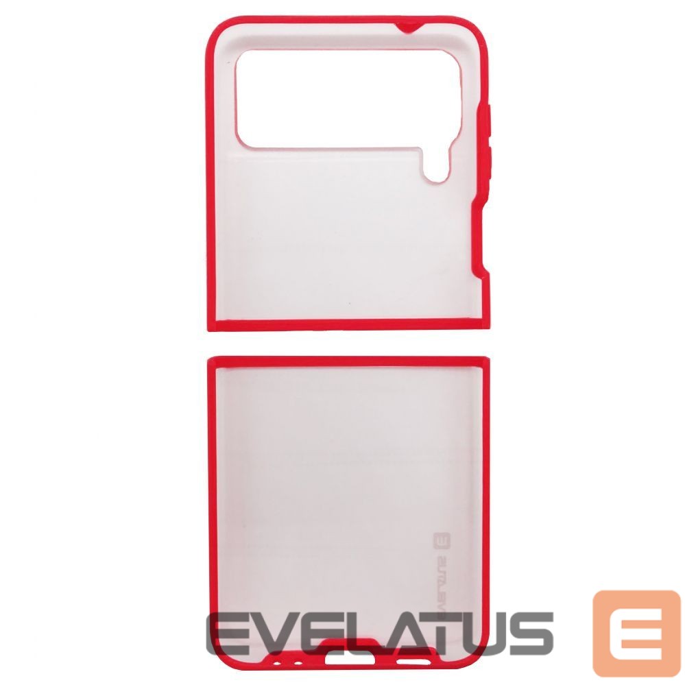 Чехол на заднюю панель Evelatus Samsung Galaxy Z Flip 3 Acrylic Matte Case Red
