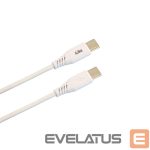 Кабель iLike  iLike Evelatus Charging Cable Type-C to Type-C CTT01 White
