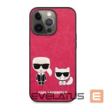 Чехол на заднюю панель Karl Lagerfeld Apple iPhone 13 Pro  Choupette PU Leather Case Fuchsia