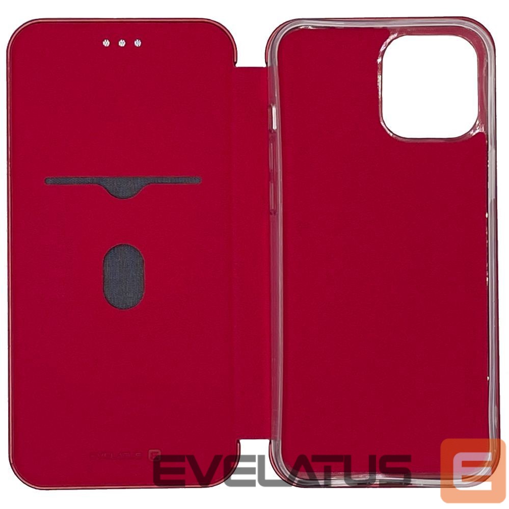 Чехол книжка Evelatus Apple iPhone 12/12 Pro Book Case Red