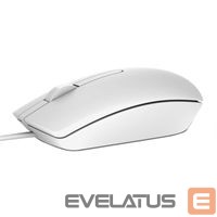 Компьютерная мышь Dell  Optical Mouse MS116 wired, White 