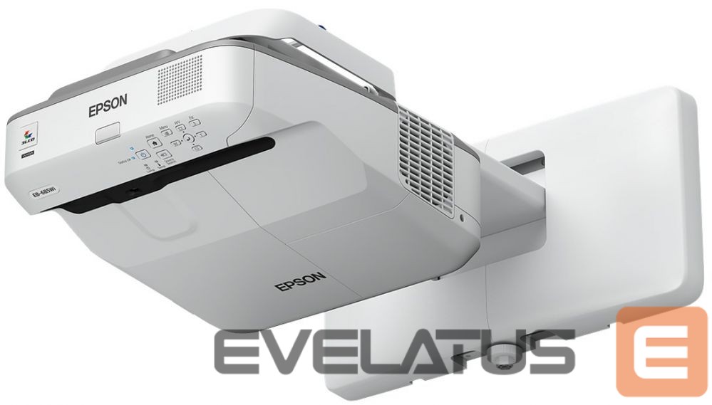 Принтер EPSON Ultra Short Throw Series EB-695Wi WXGA (1280x800), 3500 ANSI lumens, 14.000:1, White, Lamp warranty 12 month(s)