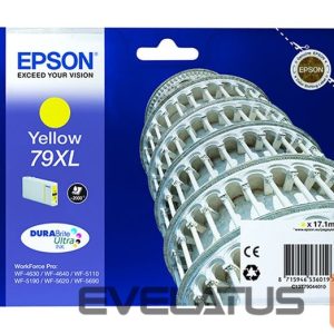 Аксессуары и расходные материалы EPSON  79XL C13T79044010 Inkjet cartridge, Yellow 