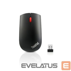 Компьютерная мышь Lenovo  ThinkPad Essential  Mouse  Wireless, Black, Wireless connection, Optical, No, Yes 