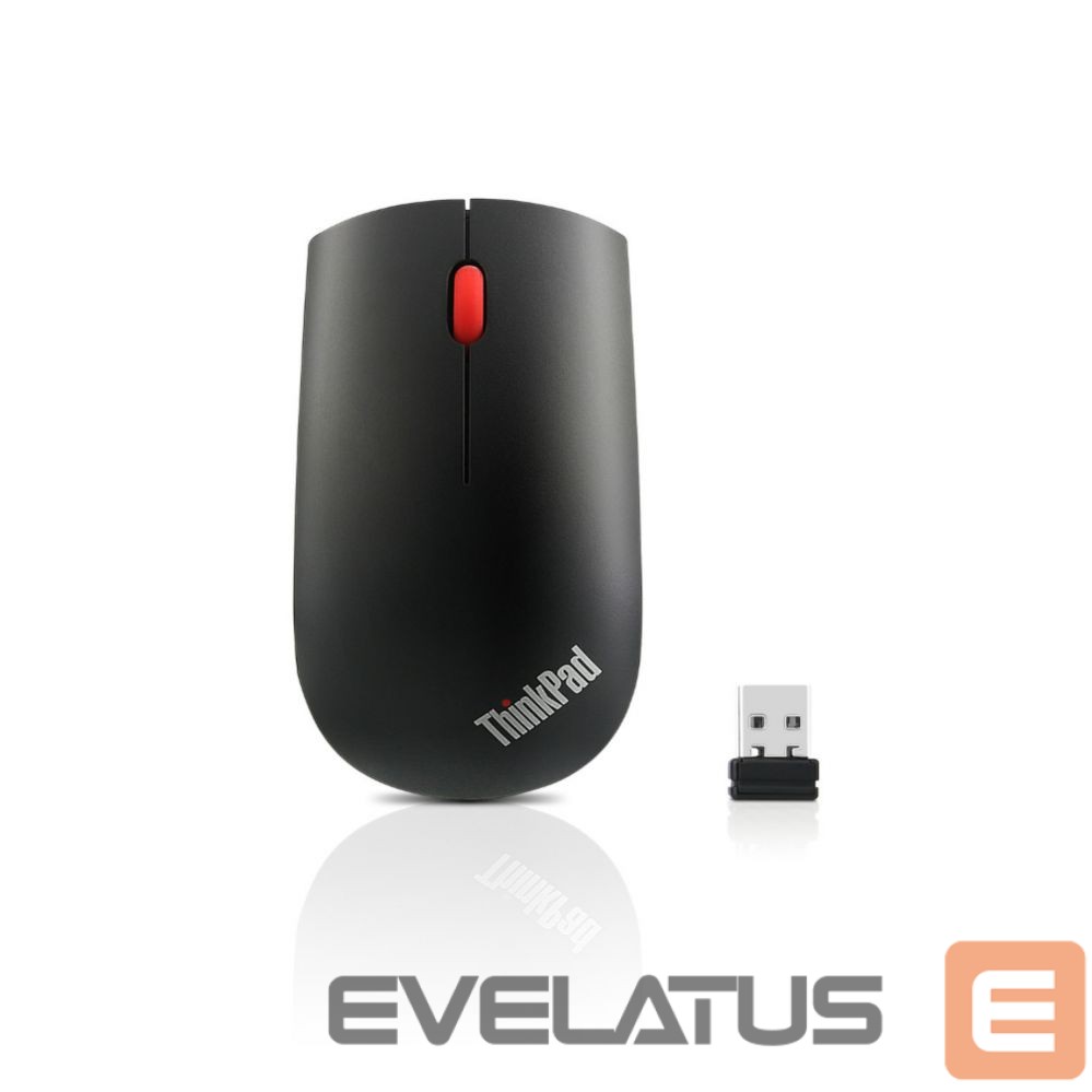 Компьютерная мышь Lenovo ThinkPad Essential Mouse Wireless, Black, Wireless connection, Optical, No, Yes