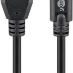Кабель Goobay  Sync & Charge Super Speed 73141 3 m, Black, USB 3.0 type A (male), USB -C 
