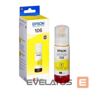 Аксессуары и расходные материалы EPSON  Ecotank 106 Ink Bottle, Yellow 