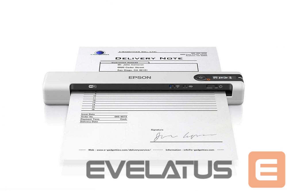 Принтер EPSON Wireless portable scanner WorkForce DS-80W Colour