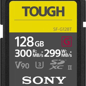 Карты памяти Sony  Tough Memory Card UHS-II 128 GB, SDXC, Flash memory class 10 