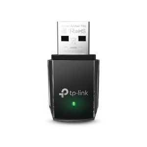 Кабель TP-Link  MU-MIMO USB 3.0 Adapter Archer T3U 2.4GHz/5GHz, 802.11ac, Internal antenna 