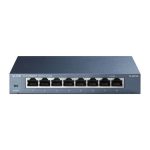 Сервер - Прочие аксессуары TP-Link  Switch TL-SG108 Unmanaged, Desktop, 1 Gbps (RJ-45) ports quantity 8, Power supply type External 