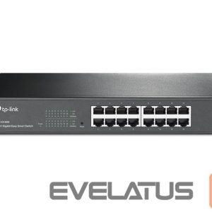 Сервер - Прочие аксессуары TP-Link  Switch TL-SG1016DE Web Managed, Rackmountable, 1 Gbps (RJ-45) ports quantity 16 