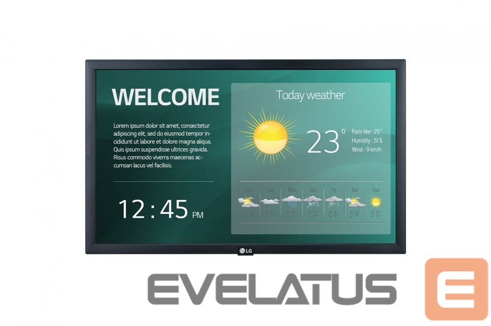Монитор LG 22SM3G-B 21.5“ 1920x1080/250cd/m2/14ms/ HDMI USB